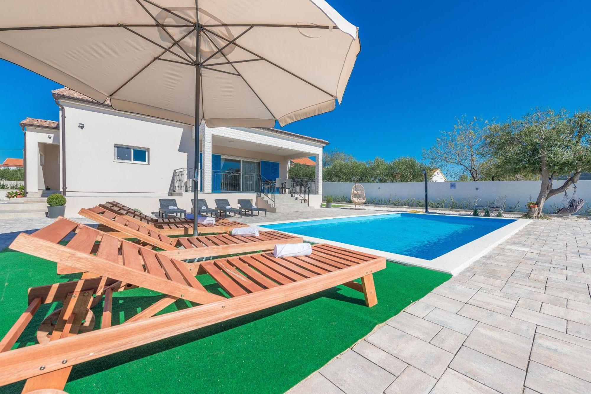 Villa Tara Zadarvillas Tinj 外观 照片