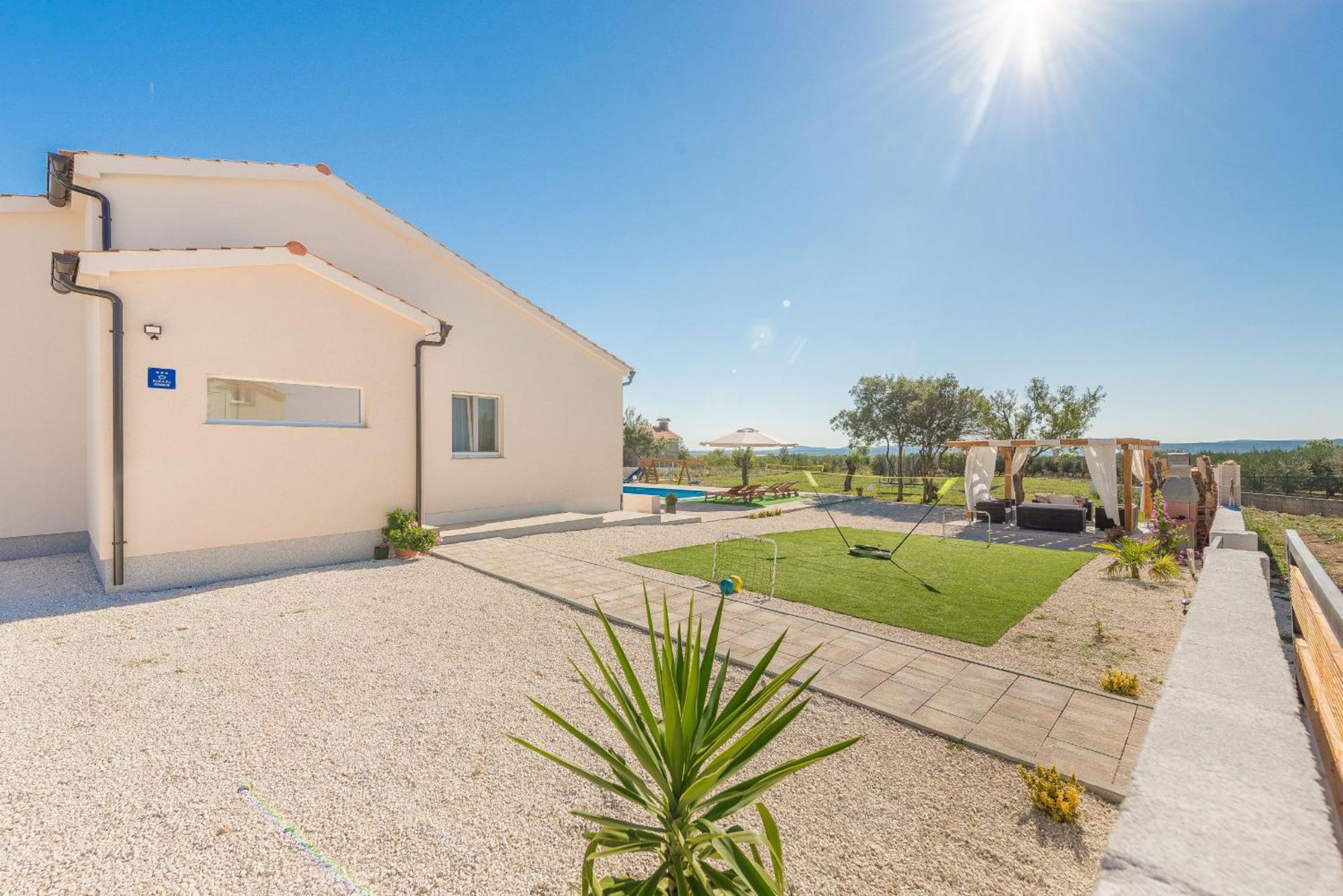 Villa Tara Zadarvillas Tinj 外观 照片